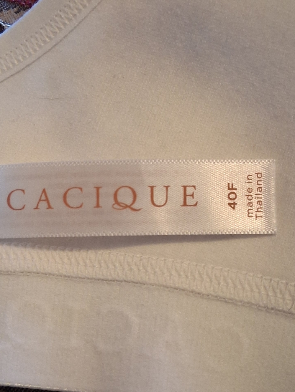CACIQUE Unlined Full Coverage No-Wire Lane Bryant Floral Bra Sz40F Plus - Picture 5 of 13